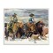 Stupell Industries The Roundup Western Painting Framed Giclee Wall Art Design by Marilyn Hageman